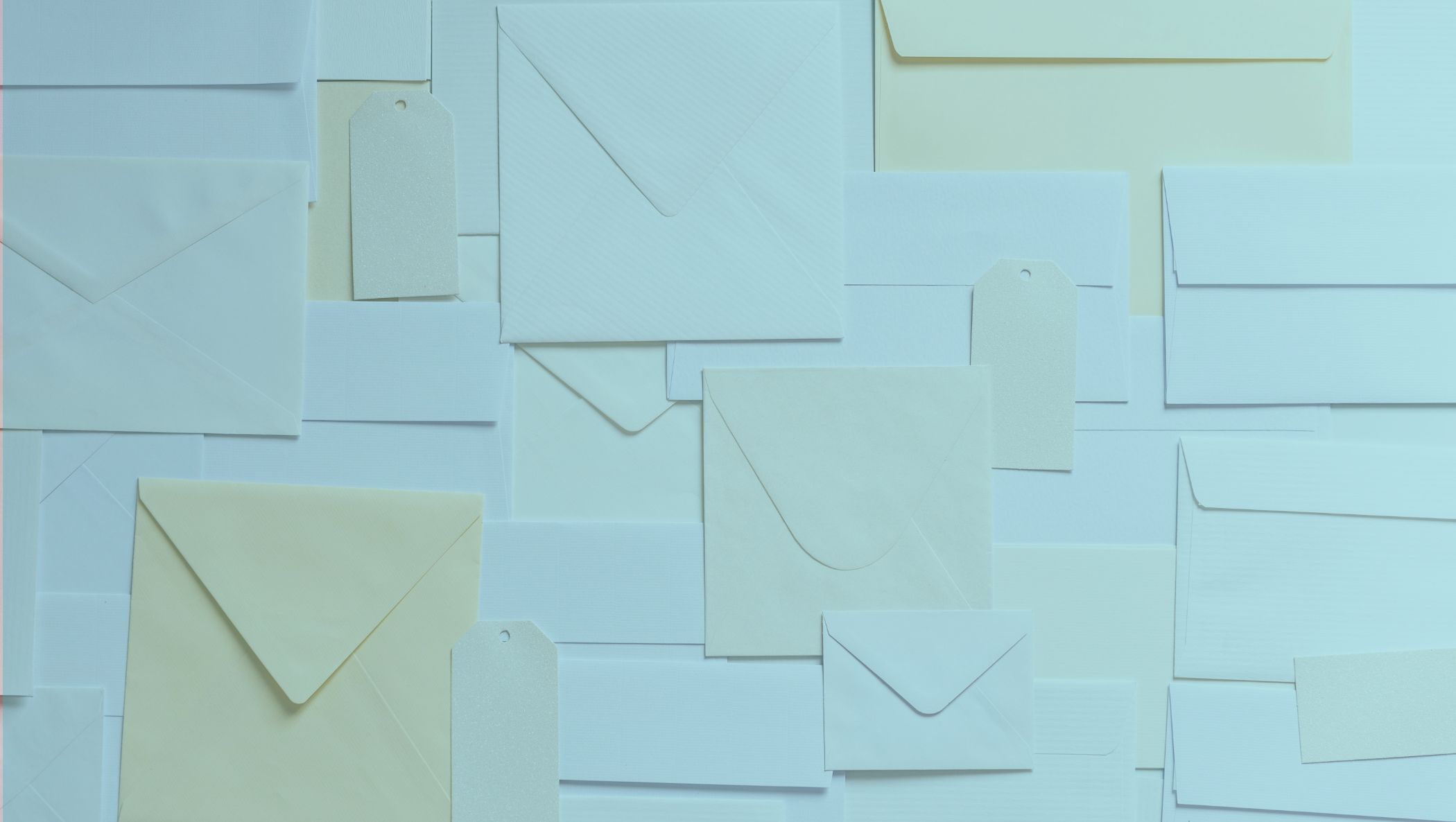 Briefumschläge in unterschiedlichen Grössen